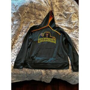 Baylor Bears Hoodie Kangaroo Pocket Fleece Lined Large Pullover Jacket